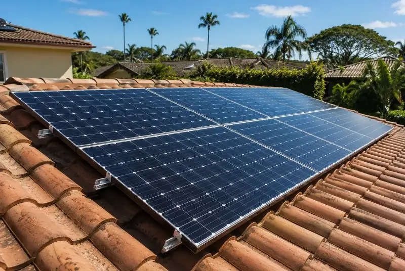 Installation de panneaux solaires à Marsanne
